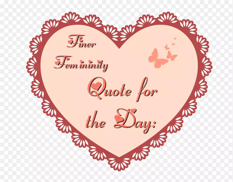 精致爱心女性励志语录