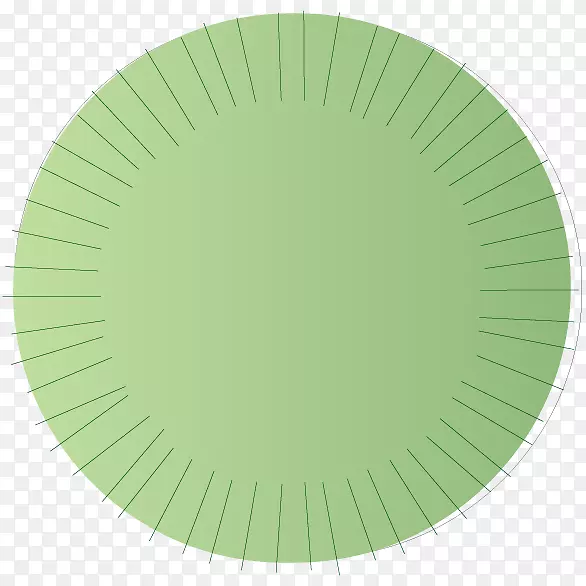 绿色圆色轮-圆