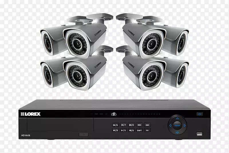 网络录像机闭路电视无线安全摄像机lorex技术公司