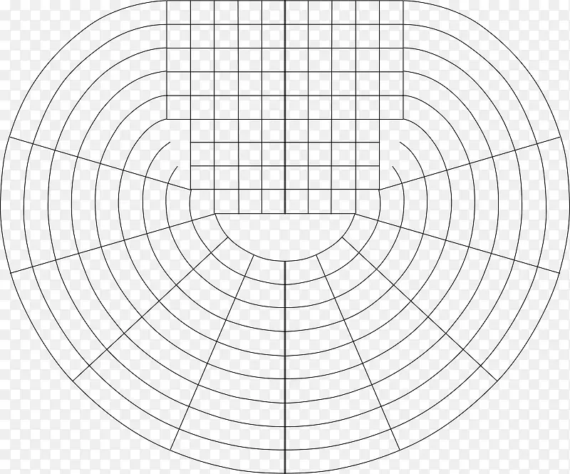 赤平投影图圆曲线角圆
