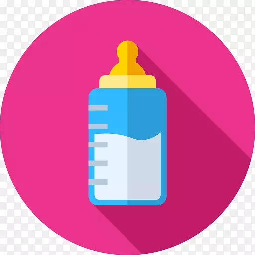 婴儿奶瓶婴儿电脑图标母乳喂哺奶瓶