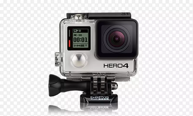 Amazon.com GoPro Hero4银色版GoPro Hero4黑色版照相机-GoPro