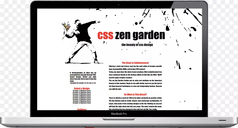 响应式网页设计CSS禅花园层叠样式表.设计