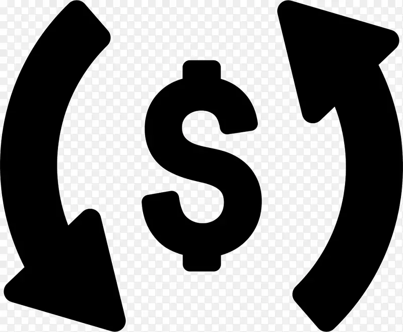 美元签名美元货币电脑图标-美元