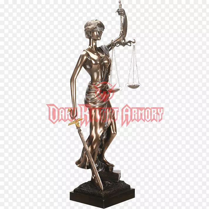 女法官铜像雕塑-律师