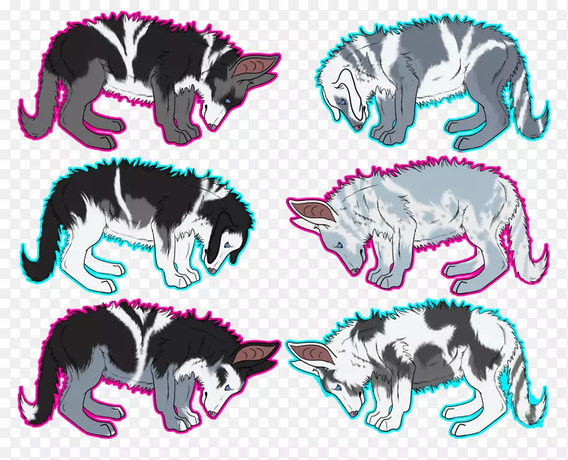 胡须，猫，马，狗-小猫