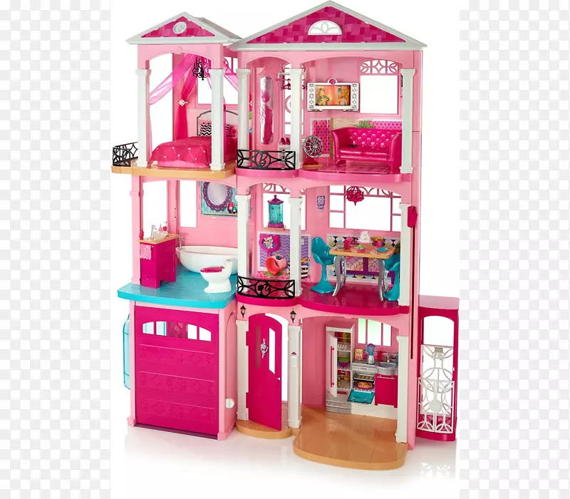 芭比娃娃屋玩具-芭比