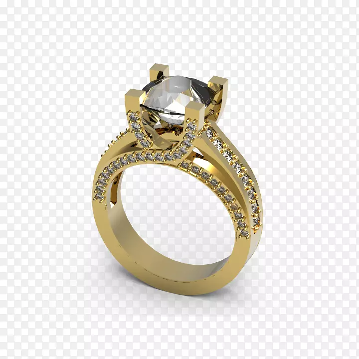 结婚戒指珠宝白金银戒指