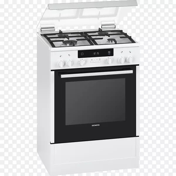 烹调范围：煤气炉Bosch hgd745220极地白气-康比-立式60厘米烤箱