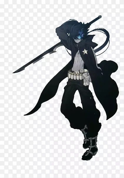 黑石射手：游戏角色Hatsune Miku-黑发男