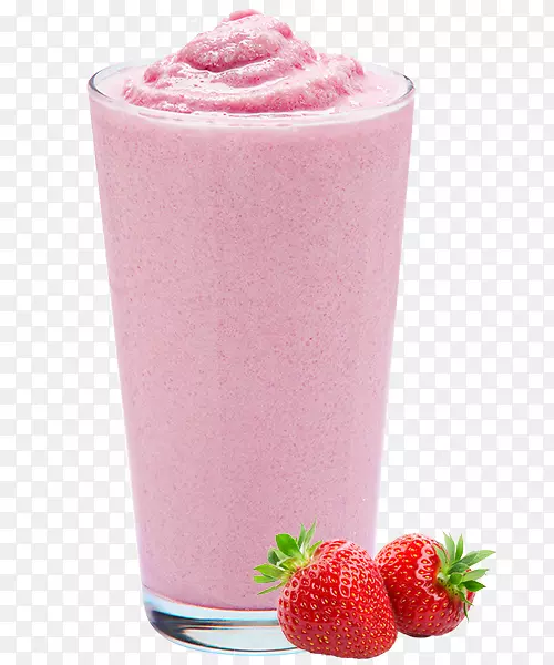 冷冻酸奶奶昔草莓汁保健奶昔草莓饮料