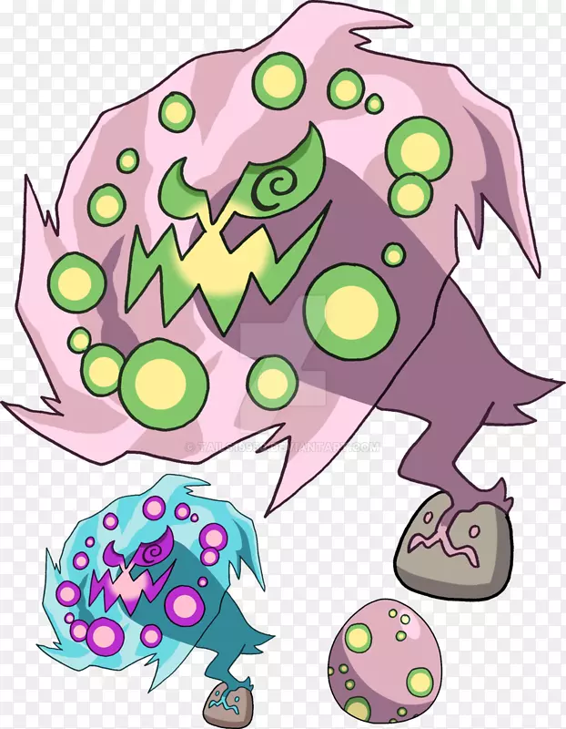 精灵宝可梦x和y Pokémon vrste spuromb haunter-钻石号