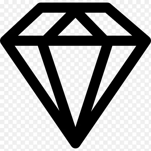 钻石电脑图标剪辑艺术-钻石