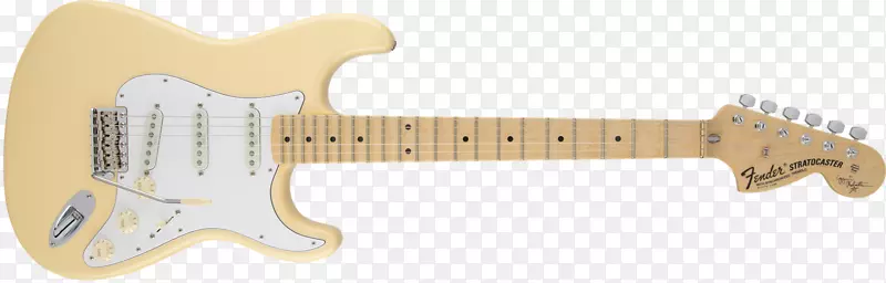 Fender艺人系列Yngwie Malmsteen Stratocaster电吉他护舷挡板挡泥板乐器公司Fender Yngwie Malmsteen签名Stratocsteen-吉他
