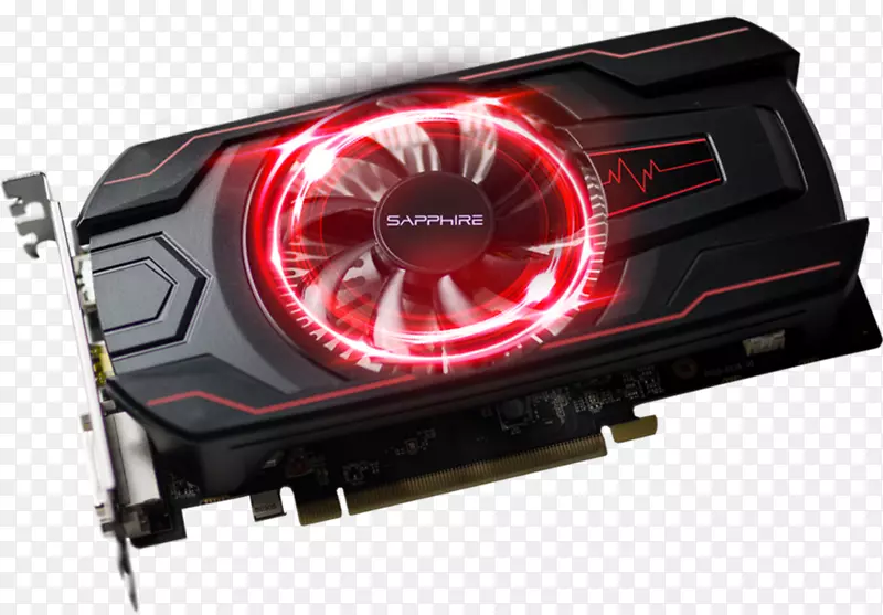 显卡和视频适配器蓝宝石技术和Radeon Rx 560图形处理单元-rx