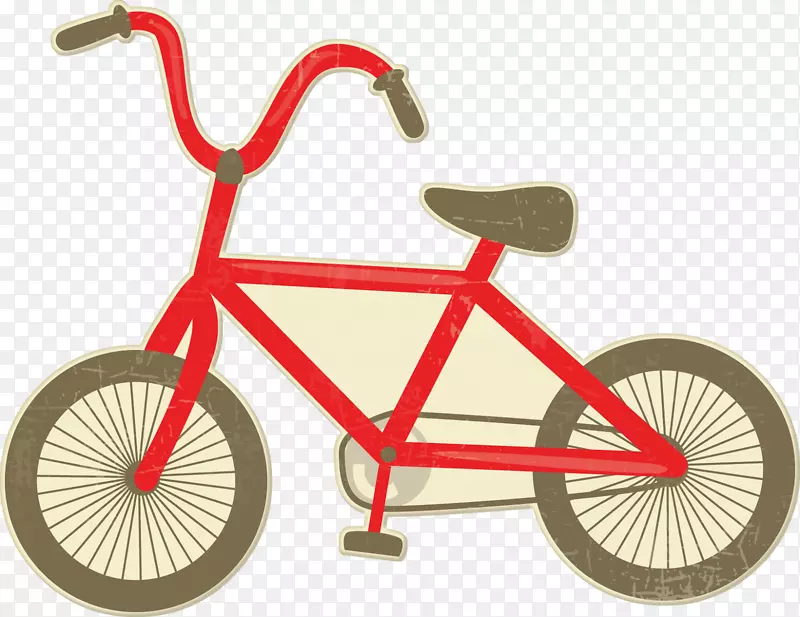 自行车贴纸卡-自行车