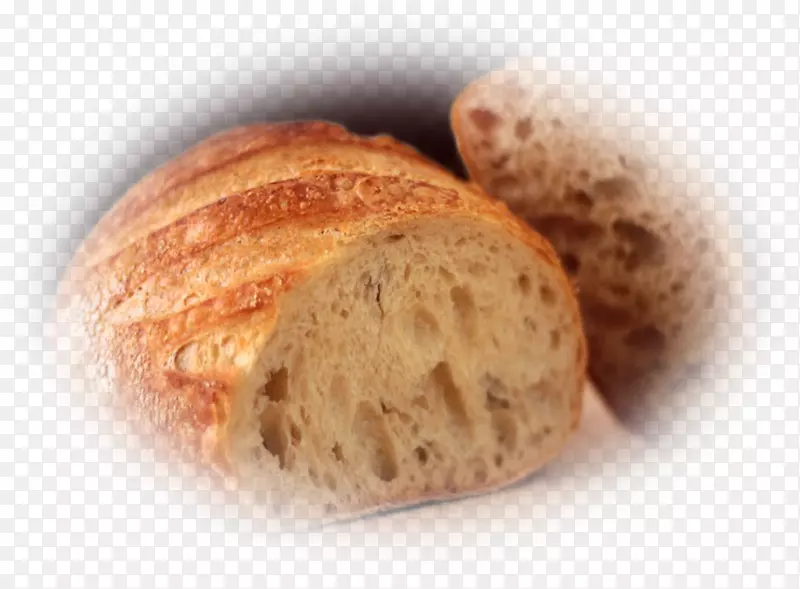 黑麦面包，通俗的棕色面包，面包店食品-面包