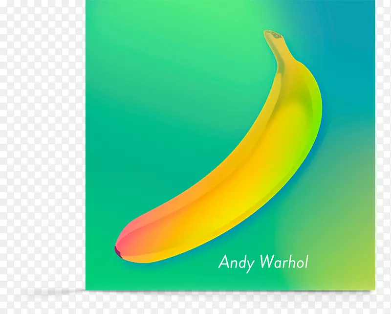 香蕉字体-安迪沃霍尔
