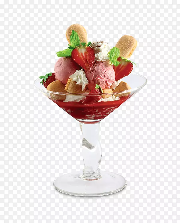 圣代小摆设荣华法式冰糕冰淇淋-冰淇淋