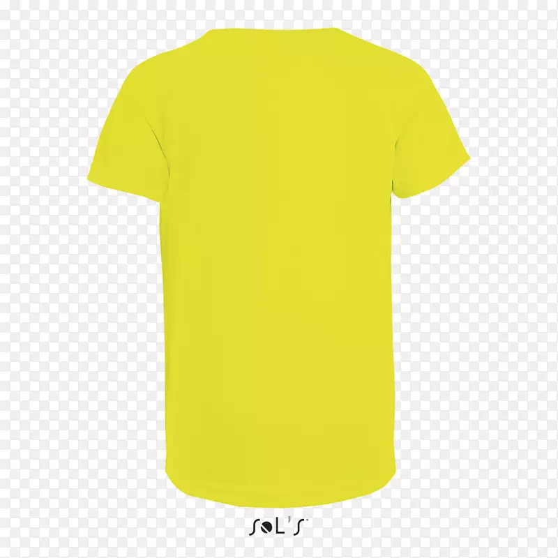 T恤，黄色衣服，拉科斯特-儿童运动