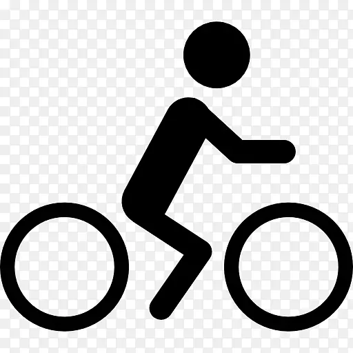 自行车运动山地自行车剪贴画-自行车