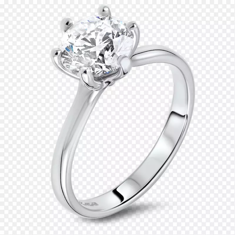 钻石结婚戒指耳环订婚戒指-钻石