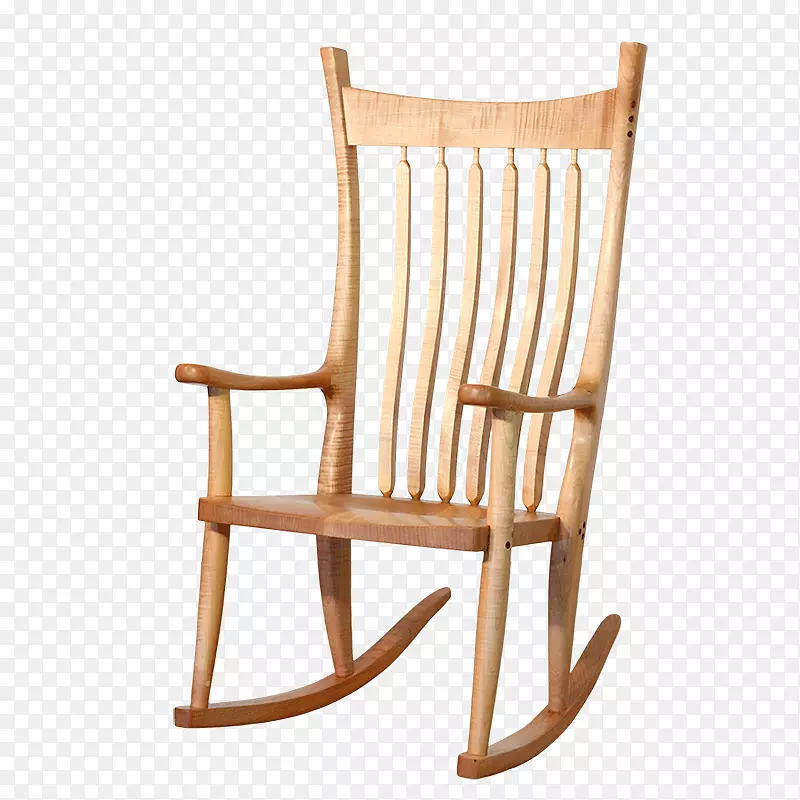 摇椅木花园家具摇椅