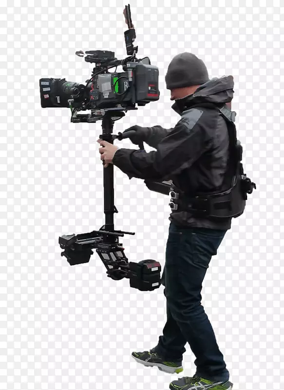 电影摄影师照相机操作员稳态摄影.照相机