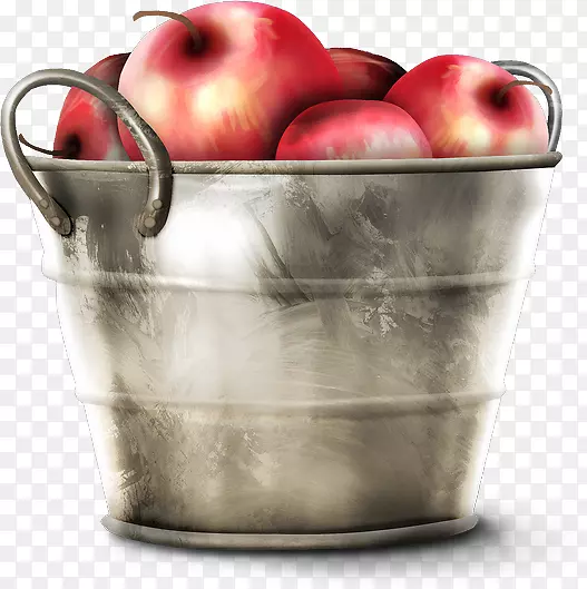 苹果桶水果剪贴画