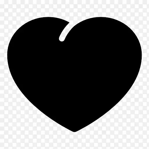 心脏符号计算机图标形状-心脏