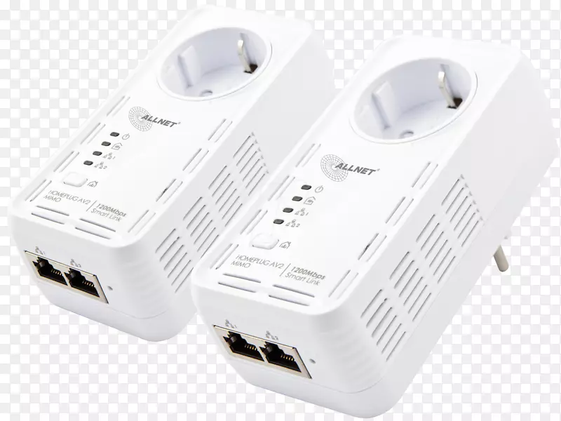适配器电力线通信HomePlug Allnet Powerlan