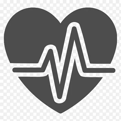 心电计算机图标心率-心脏
