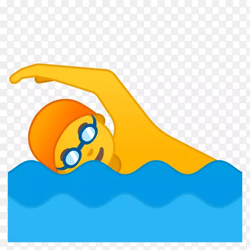 Emojipedia游泳零宽度接合表情域-表情符号