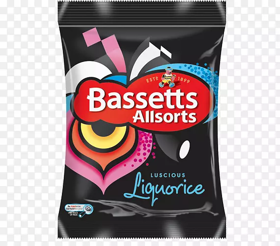 甘草各种各样的糖果果冻宝宝Bassett‘s-糖果