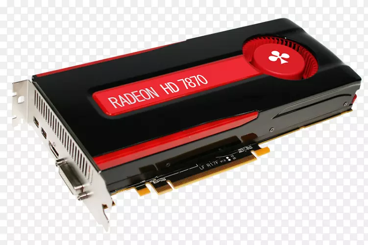 显卡和视频适配器，大彩色和Radeon HD 7870 GDDR 5 SDRAM-Radeon HD 7000系列