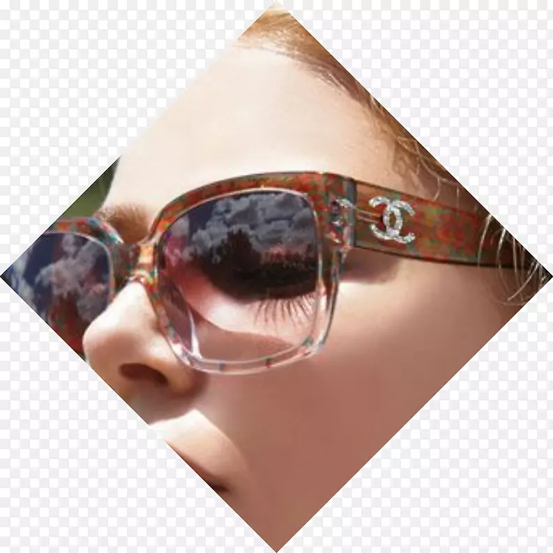 太阳镜夏奈尔·雷班时尚眼镜