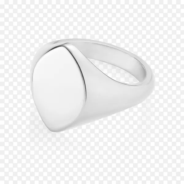 结婚戒指，银色金印戒指