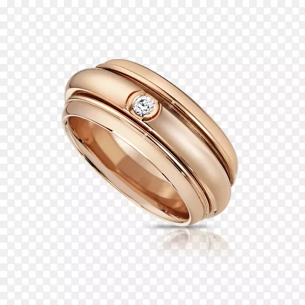 结婚戒指银宝石戒指