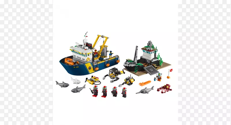 乐高城乐高60095城市深海探险船玩具乐高集团-玩具