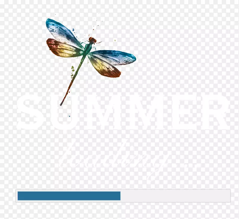 纹身版税-免费蜻蜓图片.蜻蜓水彩画