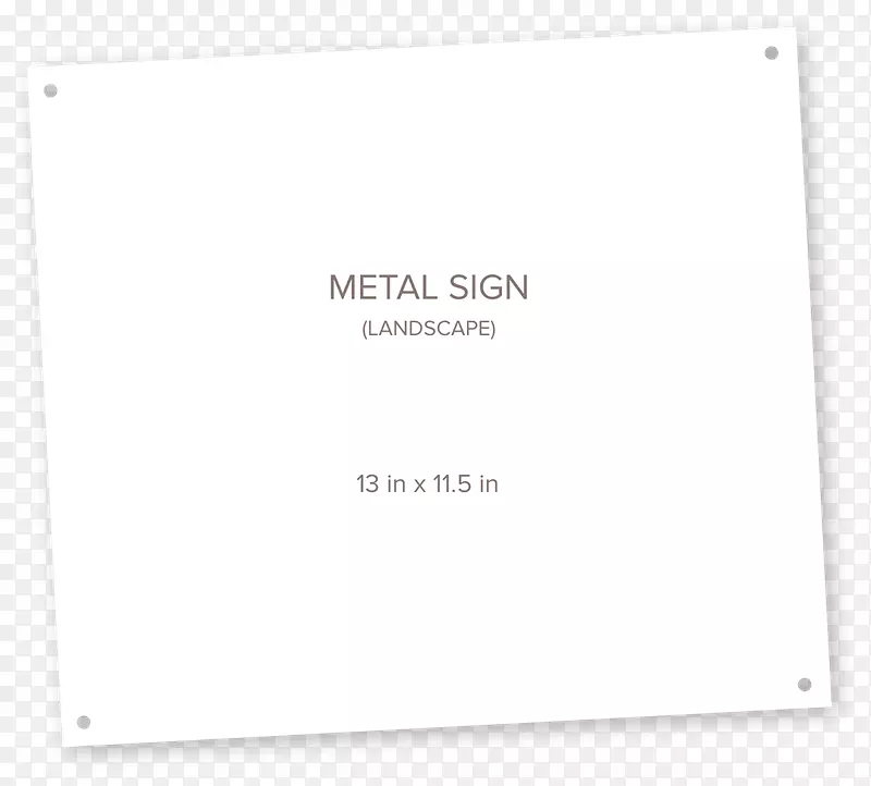 纸矩形品牌字体-金属标志