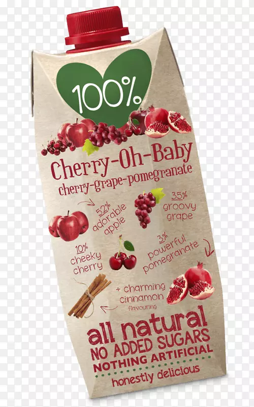樱桃味婴儿汁蔓越莓葡萄汁