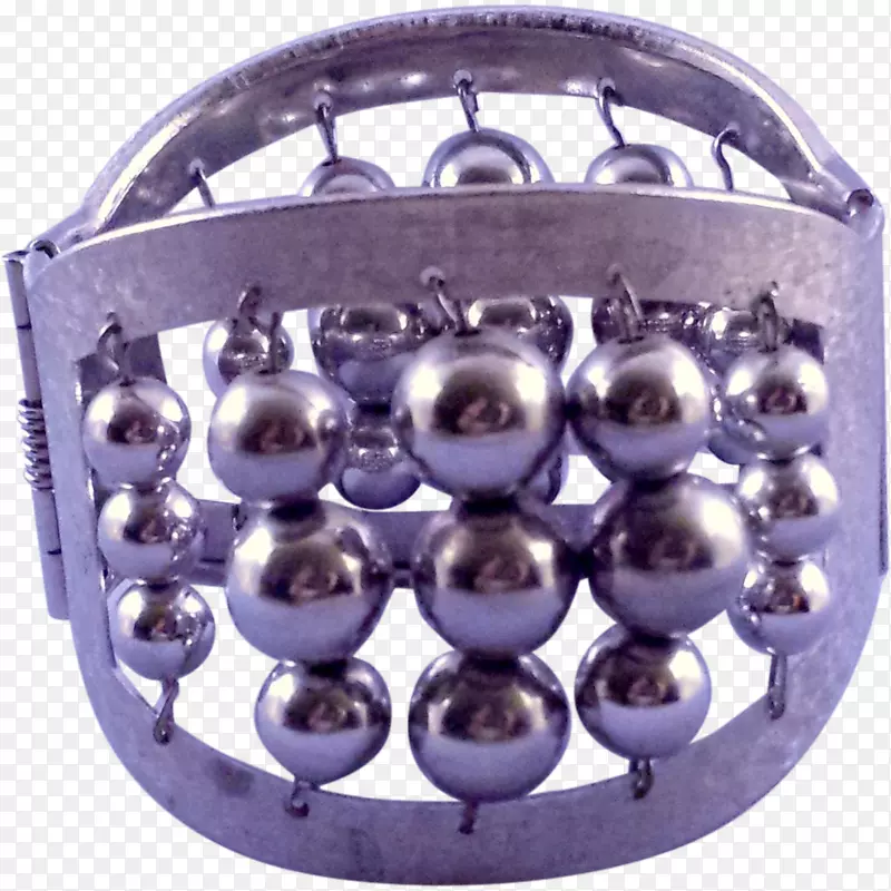 金属珠手镯算盘球