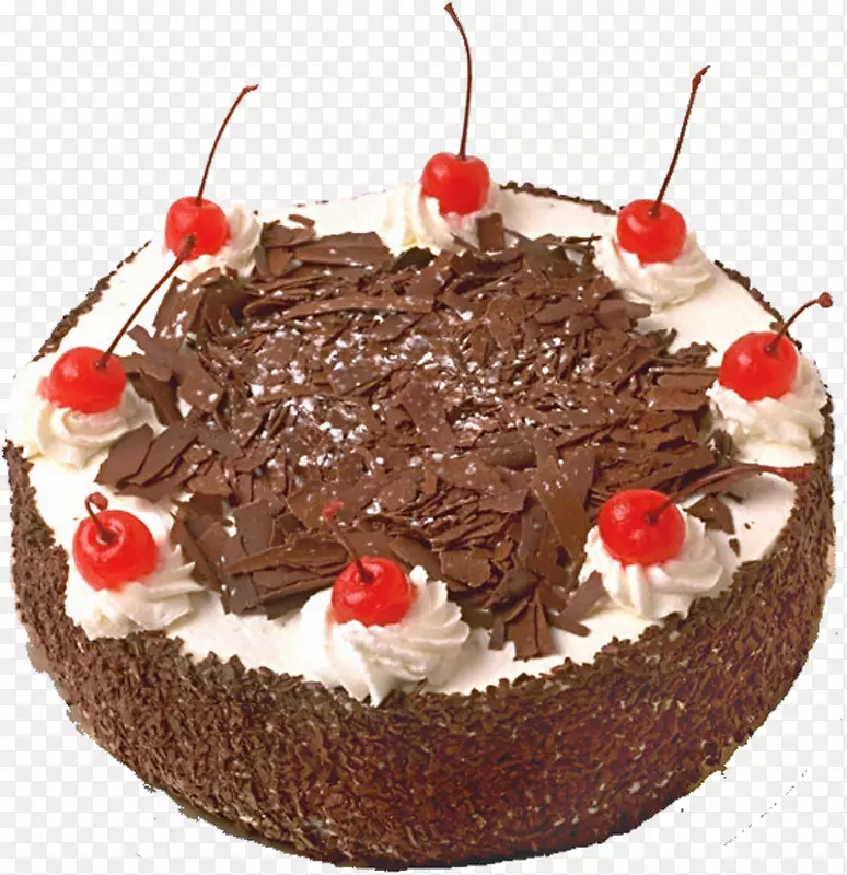 黑森林海绵蛋糕巧克力蛋糕生日蛋糕巧克力蛋糕