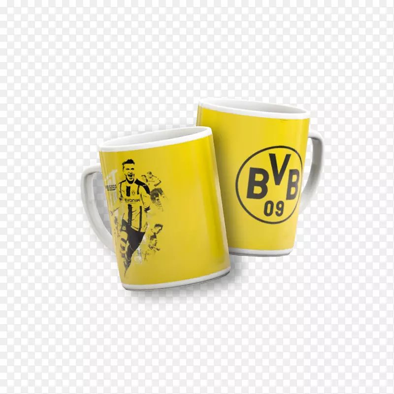 多特蒙德Borussia Dortmund咖啡杯Borussia m nchengladbach kop-mug