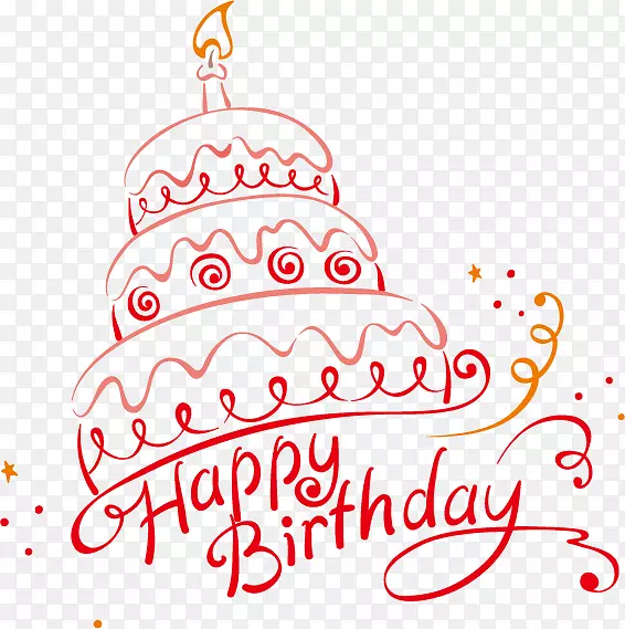 生日蛋糕杯蛋糕祝你生日快乐-蛋糕