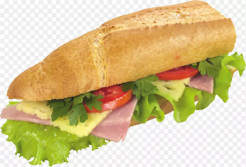 潜水艇三明治蔬菜三明治汉堡包花生酱果冻三明治生菜三明治面包