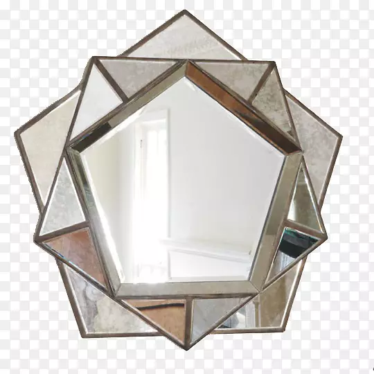 镜面几何形状光相框.Espejo