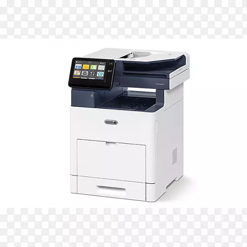 多功能打印机，xerox c 505云纹彩色激光mfp字母/法律多达45 ppmusb/以太网2侧打印550张纸盘150多页复印机-打印机