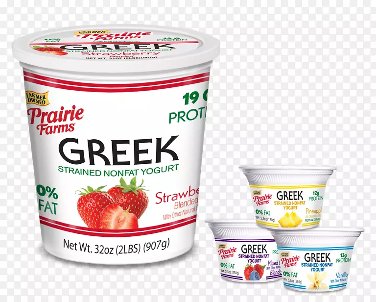 希腊菜牛奶奶油希腊酸奶-牛奶